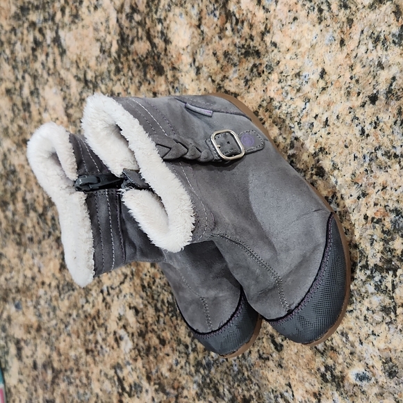 Toddler Stride Rite Leather Boots Size 10 - Picture 1 of 8